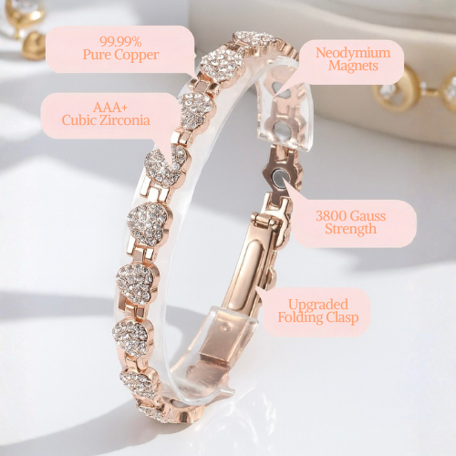 Copper Relief™ Therapeutic Bracelet – Stylish Wellness You Can Feel