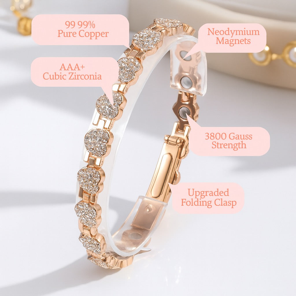 Copper Relief™ Therapeutic Bracelet – Stylish Wellness You Can Feel